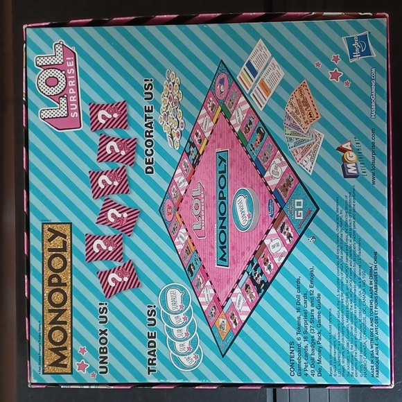 NWOT Monopoly L.O.L surprise for age 8+ - Picture 3 of 11